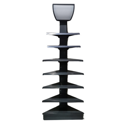 Teli hátfalas külső sarokállványrendszer 930x560x2400mm