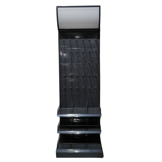 Perforált hátfalas állványrendszer 800x560x2400mm